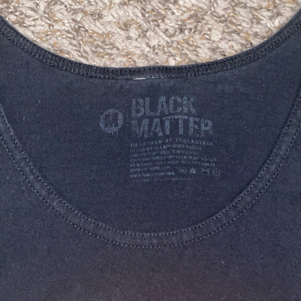 Black Graphic Tank Top - Picture 3 of 3